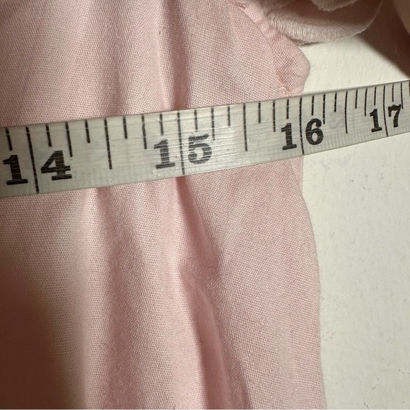 Sail To Sable Scalloped Hem Mini Dress - Pink Blush XS babyshowe preppy cotton - Picture 11 of 12